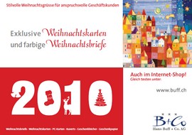 PC-Weihnachtsbriefe und Weihnachtskarten
